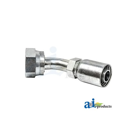 A & I Products HC-FFX45 Female Seal Lok - Swivel - 45 Elbow 4 x5 x3 A-FFX45-12-16